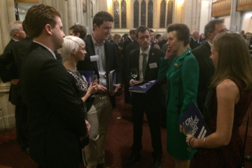 Students attend prestigious food event â€“ and meet HRH The Princess Royal