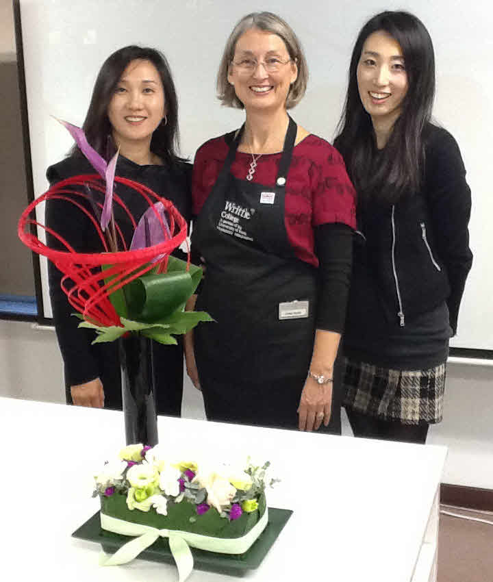 Floristry lecturer to return to Korea