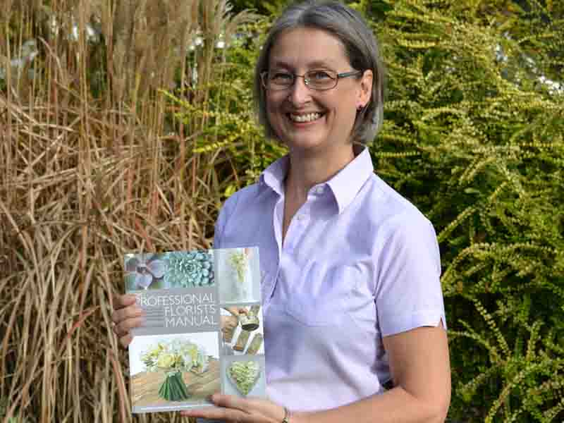 Writtle College lecturer is a contributor to the Professional Florists' Manual
